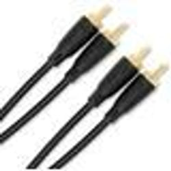 Câble stéréo RCA QED Connect Phono-Phono - Noir - 3 m - Blindé