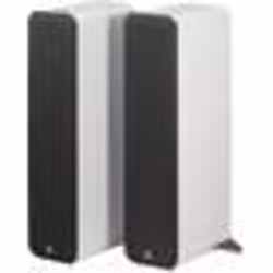 Q Acoustics M40 Blanc - Enceintes Colonnes Amplifiées (la paire) - Enceintes sans-fil