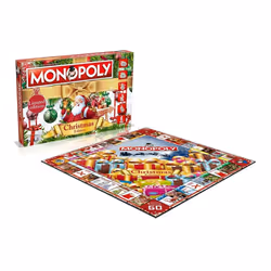 Winning Moves 024358WM jeu de société Christmas Monopoly Simulation économique