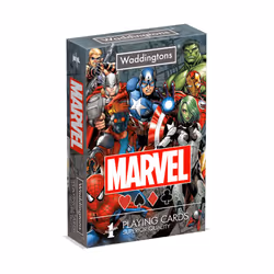 Winning Moves Les licences JEU DE 54 CARTES MARVEL, Jeu de cartes, Fête, 2 an(s), Jeu familial