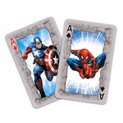Winning Moves Les licences JEU DE 54 CARTES MARVEL