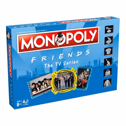 Winning Moves Friends Monopoly, Jeu de société, Simulation économique, 8 an(s), Jeu familial