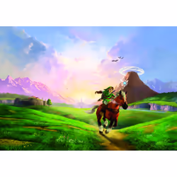 Winning Moves Zelda Ocarina Of Time 1000 Pieces