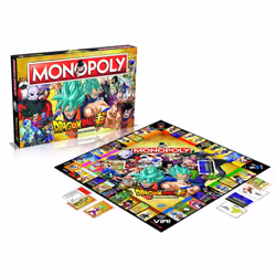 Winning Moves WM00250-ITA-6 jeu de société Dragon Ball Z Super Edition Monopoly Famille