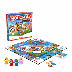 Winning Moves Monopoly Junior La Pat’Patrouille, Jeu de société, Simulation économique, 5 an(s), 30 min