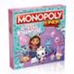 Jeu de société - WINNING MOVES - Monopoly Junior Gabby et la Maison Magique - Version enfant Gabbys Dollhouse
