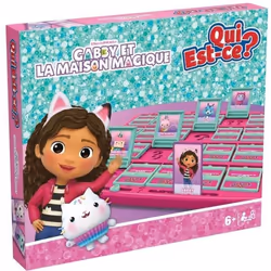 Jeu de société - WINNING MOVES - Qui Est-Ce? Gabby et la Maison Magique - Version Gabbys Dollhouse