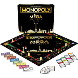 MONOPOLY Mega Paris - Jeu de société - WINNING MOVES - Dès 8 ans