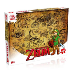 Puzzle 1000 pièces Winning Moves Zelda Hyrule carte vintage