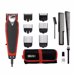 Wahl Baldfader Plus Ultra Close Cut, Noir, Rouge, 0,5 mm, 4 mm, Tête, Barbe, Secteur