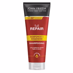JOHN FRIEDA Full Repair, 250 ml, Shampoing, Femmes, Cheveux cassants, Protection, Renforcer, Tube