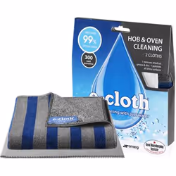 e-cloth Herd- & Backofen Tuch, Microfibre, Gris, 400 mm, 500 mm, 2 pièce(s)