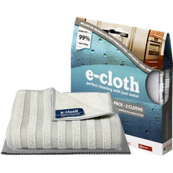 e-cloth Edelstahl-Set Microfibre Gris 2 pièce(s)