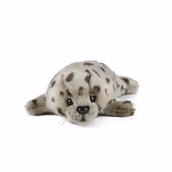 Peluche - Living Nature - Petit phoque - 22 cm - Blanc - Pour enfants à partir de 3 ans