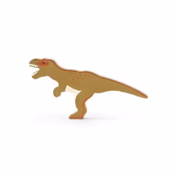 Figurine Keycraft Tyrannosaure Bois
