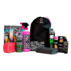 Kit de Nettoyage Vélo - MUC OFF - Transportable - Anti Crevaison - Multicolore