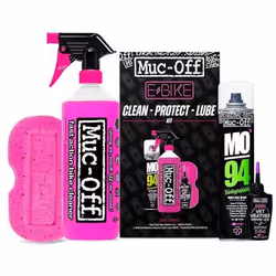 Kit d'entretien pour nettoyant, lubrifiant, protection vélo Muc-Off Ebike
