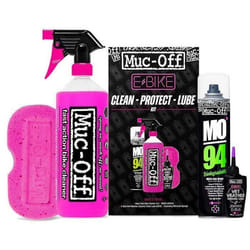 Kit d'entretien pour nettoyant, lubrifiant, protection vélo Muc-Off Ebike