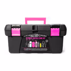 Muc-Off Ultimate Bicycle Cleaning Kit, Outil de nettoyage, Kit de nettoyage de bicyclette, Universel, Noir, Rose