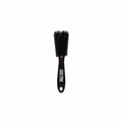 Muc-Off Two Prong Brush, Outil de nettoyage, Brosse pour bicyclette, Disques, Pédales, Rayons, Noir, Nylon, 1 pièce(s)