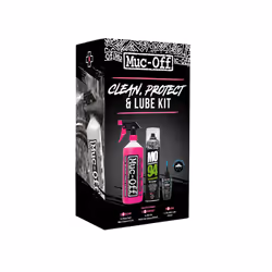 Pack nettoyant Muc-Off clean protect Lube kit wet