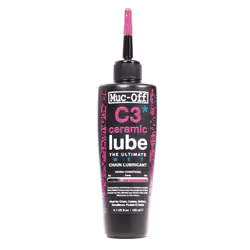 Muc-Off C3 Wet Ceramic, Lubrifiant, Chaîne, Tube, 120 ml