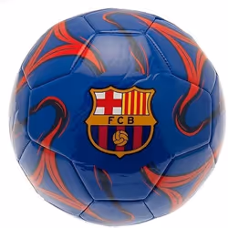 Ballon de football - FCBARCELONA - Taille 5 - Licence officielle - Couleur bleu - Mixte