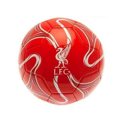 Ballon de football - LIVERPOOL FC - Taille 5 - Polyuréthane - Licence officielle - Rouge