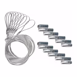 Description générale Ce système de suspension rapide en acier de 2 mm de diamètre et d'une longueur de 1 mètre est conçu pour ...