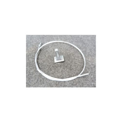 Système de fixation rapide Trapeze N2 avec filin acier 1m embout illet droit pour suspension materiel 0-45kg GRIPPLE TPZ21EO