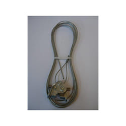 Câble de suspension 4m C-Clip embout C-Clip pour CTI6 + galet N2 autobloquant charge 0-45 kg Gripple
