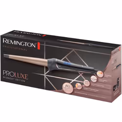 Remington PROLUXE MIDNIGHT EDITION Fer à friser À chaleur Noir, Rose doré 3 m