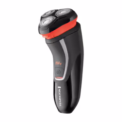 Remington 41 208560 100, Rasoir rotatif, Noir, Rouge, Batterie, 45 min, Boîte