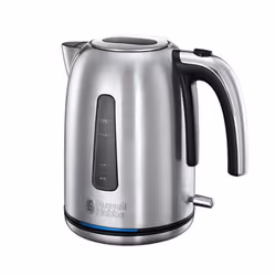 Russell Hobbs 23940-70, 1,7 L, 2400 W, Noir, Acier inoxydable, Acier inoxydable, Indicateur de niveau d'eau, Sans fil