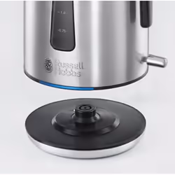 Russell Hobbs 23940-70 bouilloire 1,7 L 2400 W Noir, Acier inoxydable