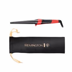 Remington CI9755 brosse soufflante et fer à lisser Fer à friser Vapeur Noir, Rouge