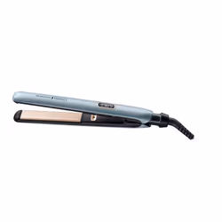 Remington S9300, Fer à lisser, À chaleur, Cheveux secs, 290 °C, 15 s, Noir, Bleu
