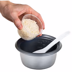 Russell Hobbs 27020-56 cuiseur à riz 200 W Noir, Blanc