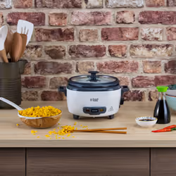 Russell Hobbs 27030-56 cuiseur à riz 300 W Noir, Blanc - Vue supplémentaire 4