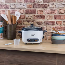 Russell Hobbs 27040-56 cuiseur à riz 500 W Noir, Blanc