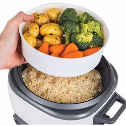 Russell Hobbs 27040-56 cuiseur à riz 500 W Noir, Blanc