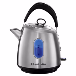 Russell Hobbs Stylevia, 1,5 L, 2200 W, Noir, Acier inoxydable, Plastique, Acier inoxydable, Indicateur de niveau d'eau, Sans  ...