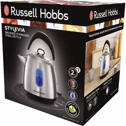 Russell Hobbs Stylevia bouilloire 1,5 L 2200 W Noir, Acier inoxydable - Vue supplémentaire 6