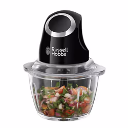 Russell Hobbs 24662-56, 0,5 L, Noir, Transparent, Cuivre, Acier inoxydable, Boutons, 200 W
