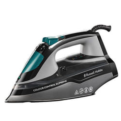 Russell Hobbs 25400-56 fer à repasser Fer à vapeur Semelle en céramique 3100 W Noir, Vert, Gris