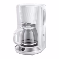 Russell Hobbs 27010-56, Machine à café filtre, 1,25 L, Café moulu, 1100 W, Blanc