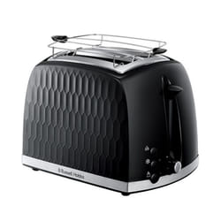 Russell Hobbs Honeycomb Black 2 Slice Toaster 6 2 part(s) 850 W Noir