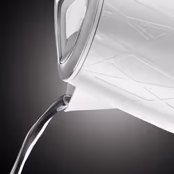 Russell Hobbs 28080-70 bouilloire 1,7 L 2400 W Acier inoxydable, Blanc