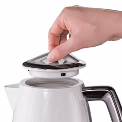 Russell Hobbs 28080-70 bouilloire 1,7 L 2400 W Acier inoxydable, Blanc - Vue supplémentaire 4