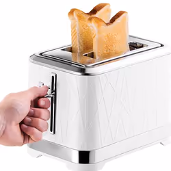 Russell Hobbs 28090-56 grille-pain 6 2 part(s) 1050 W Acier inoxydable, Blanc